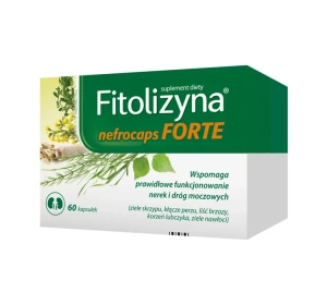 Fitolizyna Nefrocaps Forte suplement diety 60 kapsułek