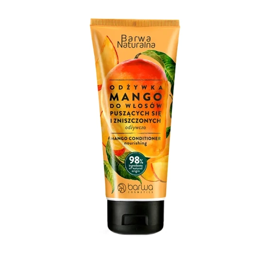 Barwa Naturalna odżywka do włosów puszących się i zniszczonych Mango 200 ml
