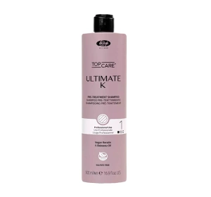 Lisap Milano Top Care Ultimate K szampon pre-treatment do włosów Step 1 500 ml