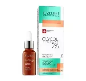 Eveline Cosmetics Glycol Therapy witaminowa kuracja rozświetlająca 2% 18 ml