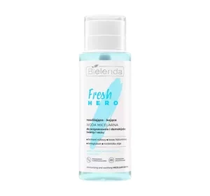 Bielenda Fresh Hero nawilżająco-kojąca woda micelarna 400 ml