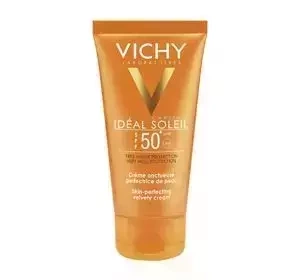 Vichy Ideal Soleil aksamitny krem do twarzy skóra sucha i normalna SPF50+ 50 ml