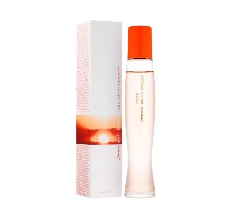 avon summer white sunset