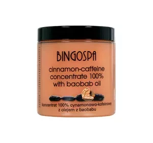 BingoSpa antycelulitowy koncentrat Kofeina Cynamon Baobab 250 g