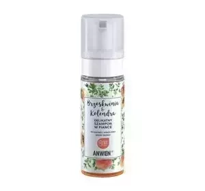 Anwen Brzoskwinia&Kolendra delikatny szampon w piance do suchej i wrażliwej skóry głowy 170 ml