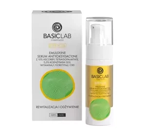 BasicLab Esteticus emulsyjne serum antyoksydacyjne z 10% Ascorbyl Tetraisopalmitate 30 ml