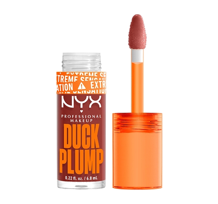 NYX PROFESSIONAL MAKEUP DUCK PLUMP POWIĘKSZAJĄCY BŁYSZCZYK DO UST 06 BRICK OF TIME 7ML