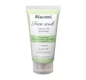 Nacomi peeling do twarzy korund przeciwtrądzikowy 85 ml