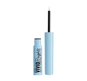 NYX Professional Makeup Vivid Brights eyeliner w płynie 06 Blue Thang 2 ml