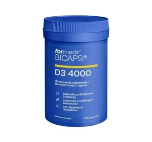 Formeds Bicaps D3 4000 suplement diety 120 kapsułek