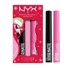 NYX Professional Makeup Fa La La L.A. Land Vivid Liner Duo zestaw dwóch eyelinerów 2 × 2 ml