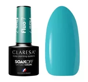 Claresa hybrydowy lakier do paznokci Fluo 7 5 g
