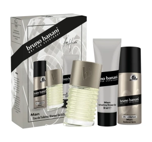Bruno Banani Man woda toaletowa spray 50ml + żel pod prysznic 50ml + dezodorant spray 50ml