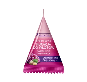 Verdenic ekspresowa kuracja do włosów Wygładzenie i Regeneracja 25 ml