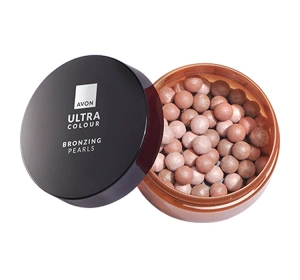 Avon Bronzing Pearls bronzer do twarzy w perełkach Medium Bronze 28 g