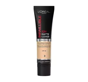 L'Oréal Paris Infaillible 32 H Matte Cover długotrwały podkład matujący 155 30 ml