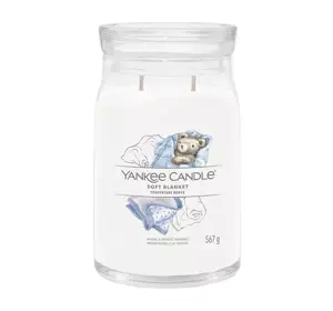 Yankee Candle Signature duża świeca zapachowa Soft Blanket 567 g