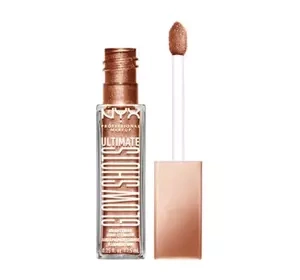 NYX Professional Makeup Glow Shots błyszczący cień do powiek 06 Golden Goji 7,5 ml