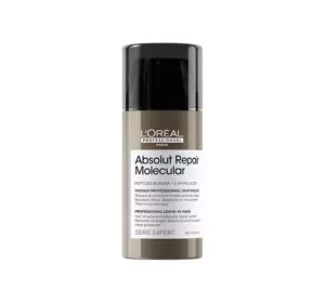 L'Oréal Professionnel Serie Expert Absolut Repair Molecular intensywnie odbudowująca maska bez spłukiwania do włosów zniszczonych 100 ml