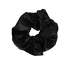 Sister Young Lilu satynowa gumka do włosów scrunchie Black