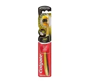 Colgate 360 Charcoal Gold szczoteczka do zębów Soft