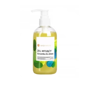 Opcja Natura żel do mycia ciała i twarzy Limonka & Aloes 250 ml