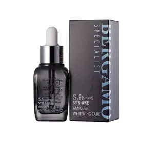 Bergamo Specialist S.9 liftingująca ampułka do twarzy z peptydami Syn-Ake 30ml