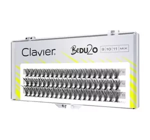 Clavier Bedu2o kępki sztucznych rzęs mix 9-10-11 mm