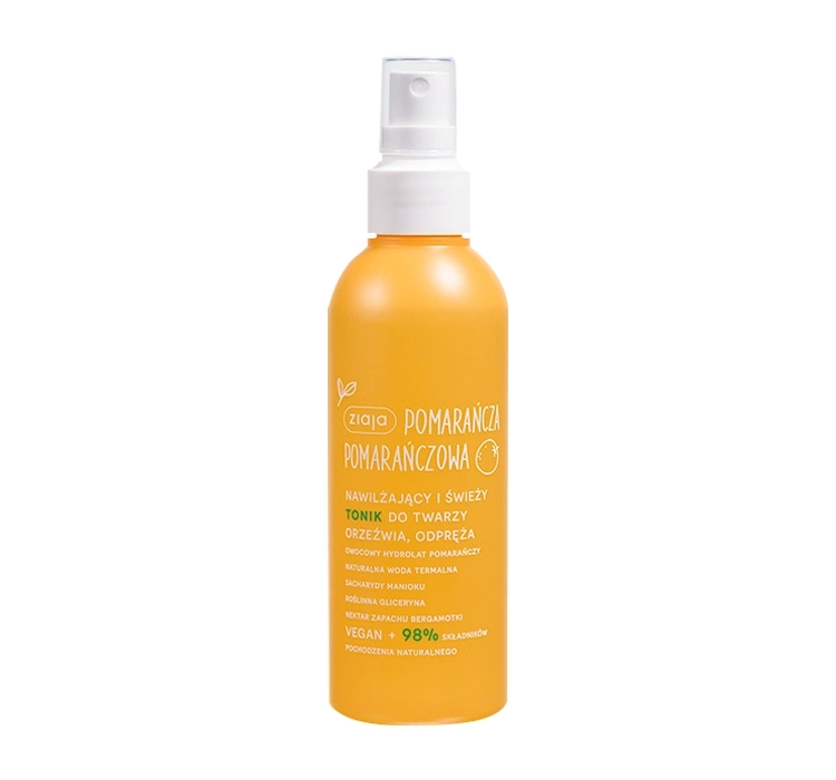 Ziaja Pomarańcza pomarańczowy tonik do twarzy 190ml
