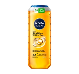 NIVEA MEN Active Energy energetyzujący żel pod prysznic 3w1 dla mężczyzn 500 ml