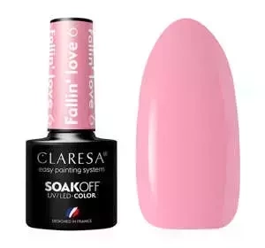 CLARESA SOAK OFF LAKIER HYBRYDOWY FALLIN' LOVE 6 5G