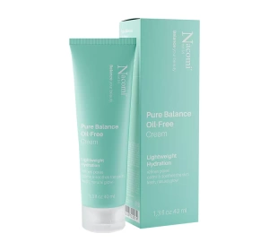 Nacomi Next Level Pure Balance Oil-Free Cream nawilżający krem do cery tłustej i mieszanej 40ml