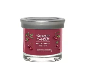Yankee Candle Signature Tumbler mała świeca zapachowa Black Cherry 122 g