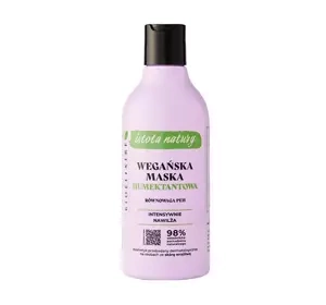 Bioelixire Istota Natury wegańska maska humektantowa do włosów 400 ml