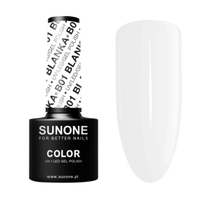 Sunone Color lakier hybrydowy B01 Blanka 5ml