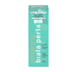 Biała Perła Whitening White & Fresh Moringa odświeżająca pasta do zębów 75 ml
