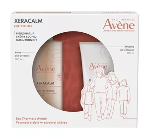 Avène Xeracalm Nutrition zestaw kosmetyków do pielęgnacji ciała krem pod prysznic 500 ml + mleczko do ciała 200 ml