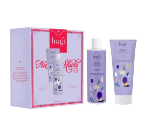 Hagi Na Śliwki świąteczny zestaw prezentowy balsam do ciała 200 ml + żel do mycia ciała 300 ml