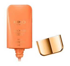 KIKO Milano Juicy Fizz nawilżający fluid do twarzy z filtrem SPF50 01 Milk 28 ml