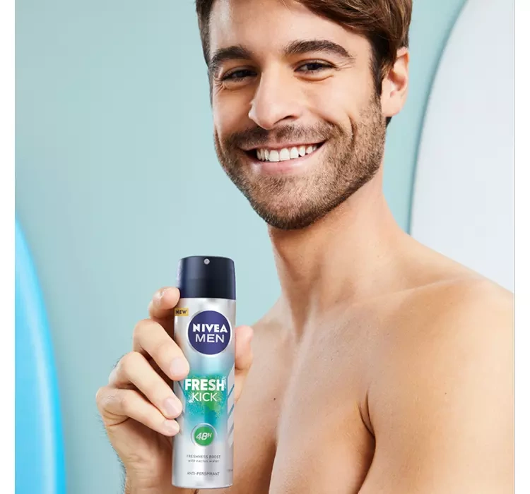 NIVEA MEN Fresh Kick antyperspirant w sprayu dla mężczyzn 150ml