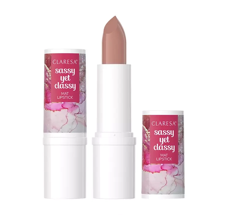 CLARESA SASSY YET CLASSY MATOWA POMADKA DO UST 11 LUSCIOUS 4,8G