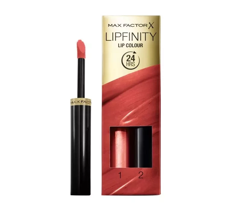 MAX FACTOR LIPFINITY POMADKA 115 CONFIDENT 2,3ML + 1,9G