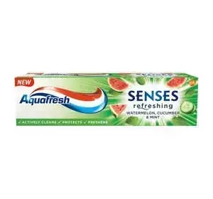 Aquafresh Senses pasta do zębów Mięta Arbuz Ogórek 75 ml