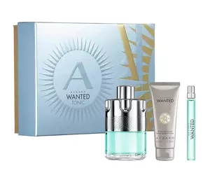 Azzaro Wanted Tonic woda toaletowa spray 100 ml + 7,5 ml + szampon do ciała i włosów 100 ml