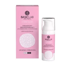 BasicLab Complementis ceramidowy krem regenerujący z 5% prebiotykiem do twarzy 50 ml
