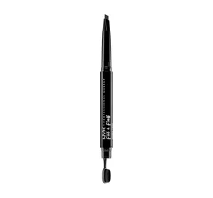 NYX Professional Makeup Fill & Fluff kredka do wypełniania brwi 08 Black 0,2 g