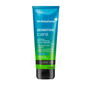 NIVELAZIONE SENSITIVE CARE WEGAŃSKI LIPIDOWY KREM ODŻYWCZY DO RĄK I PAZNOKCI 100ML