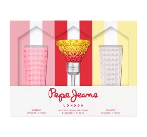 Pepe Jeans Cocktail Edition for Her woda toaletowa spray 30ml + żel 50ml + balsam 50ml