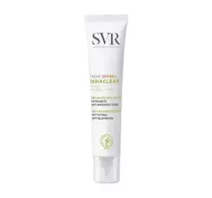SVR Sebiaclear krem do twarzy SPF50+ 40 ml