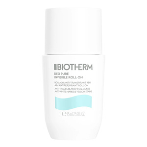 Biotherm Deo Pure Invisible Roll-On Anti-White Marks & Yellow Stains antyperspirant w kulce 75 ml